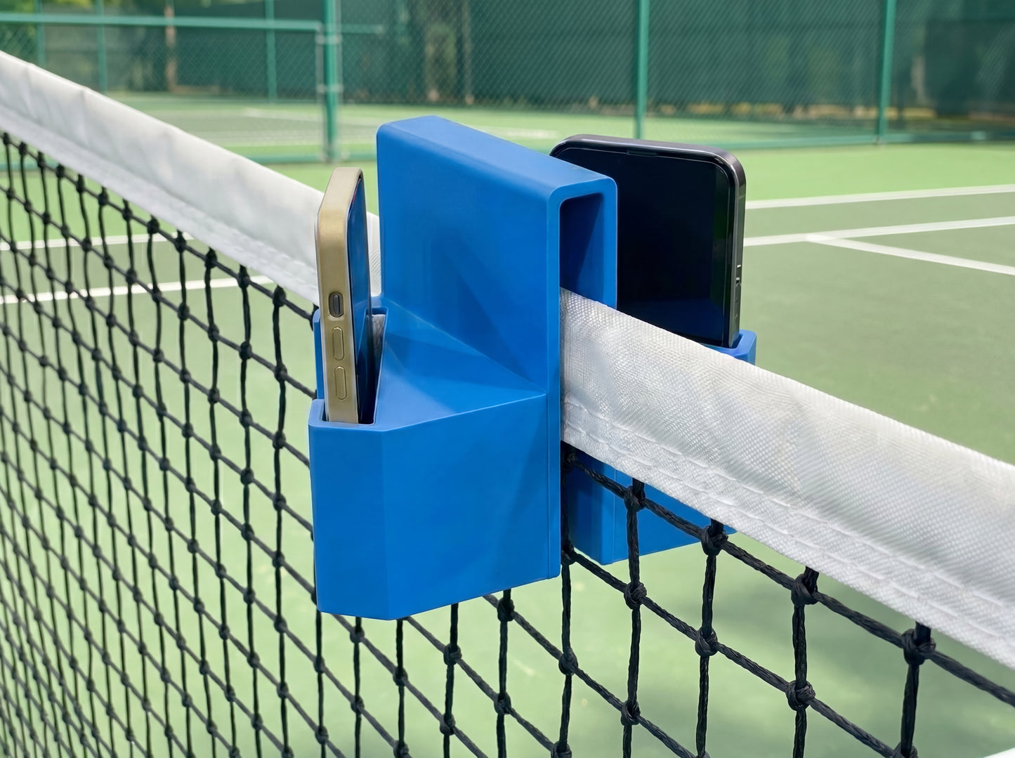 CourtPOV - Seamless One-Piece Tennis Net Phone Mount
